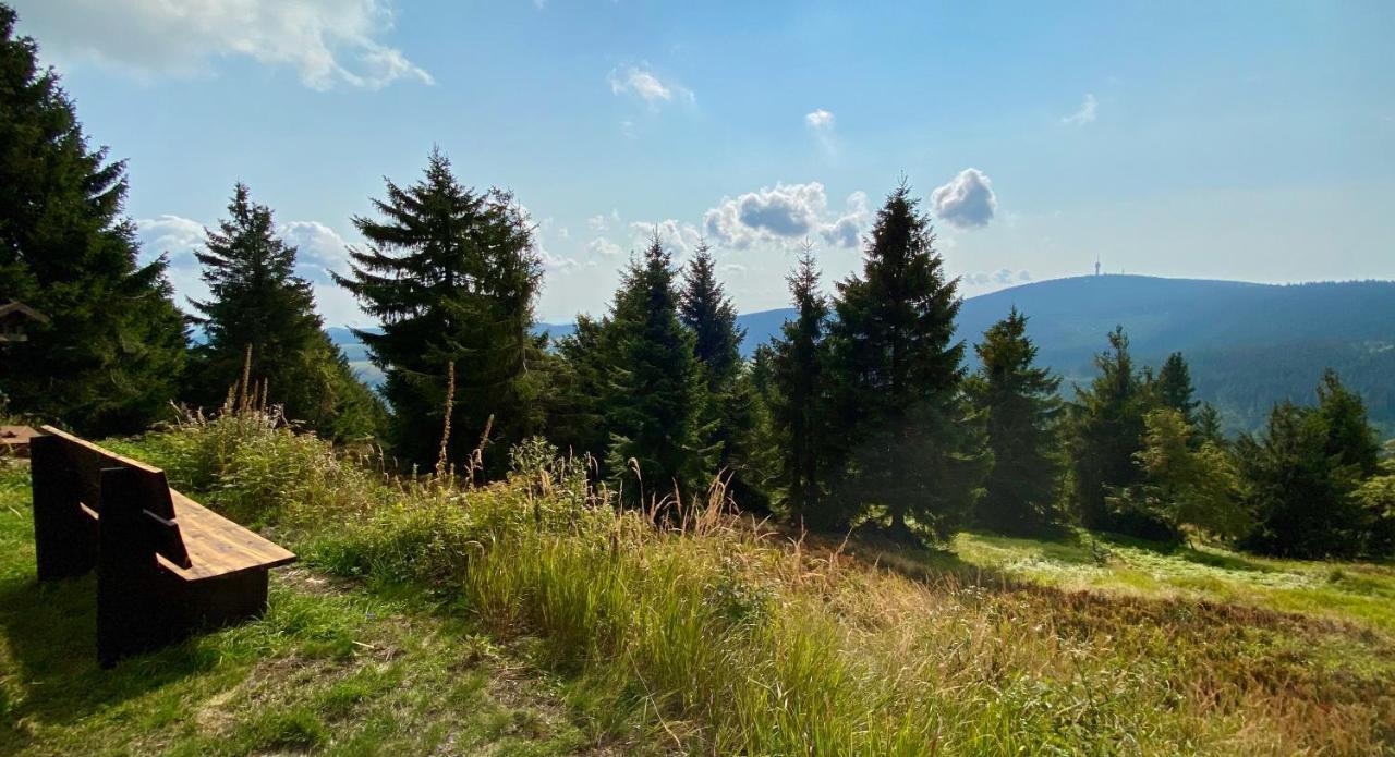 Die Adlerhuette Oberwiesenthal Ngoại thất bức ảnh